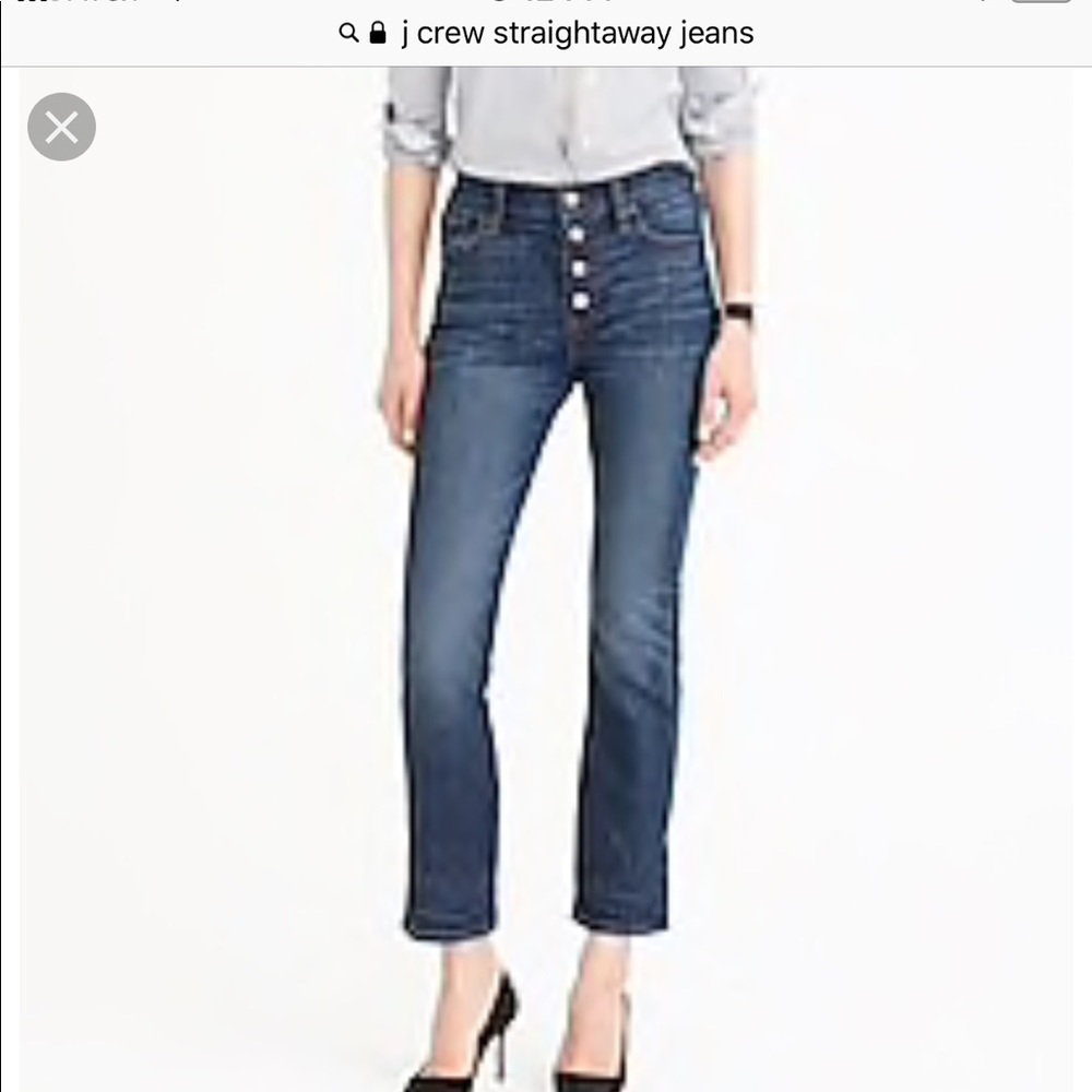J. Crew Straightaway Jean Size 29